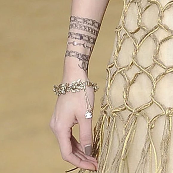 Authentic and RARE CHANEL Body Art 55 Tattoo Sticker Set *SEALED* NEW - Picture 6 of 14